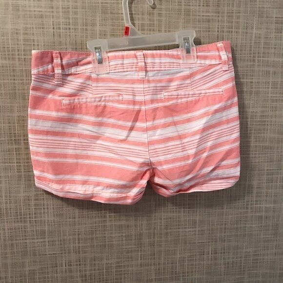 So Cuffed Shorts Striped Pink and White Size 3 - Picture 3 of 9